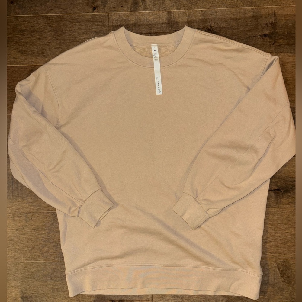 lululemon athletica Tan Crewneck Sweater